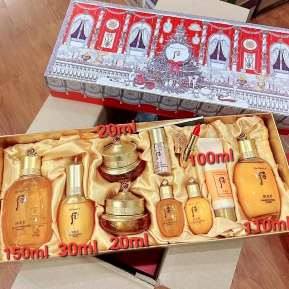 The History Of Whoo Gongjinhyang Secret Holiday full line Set (5pcs full)